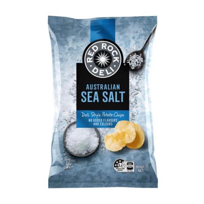 Red Rock Deli 海盐薯片 165g