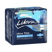 Libra 卫生巾 日用护翼 14片